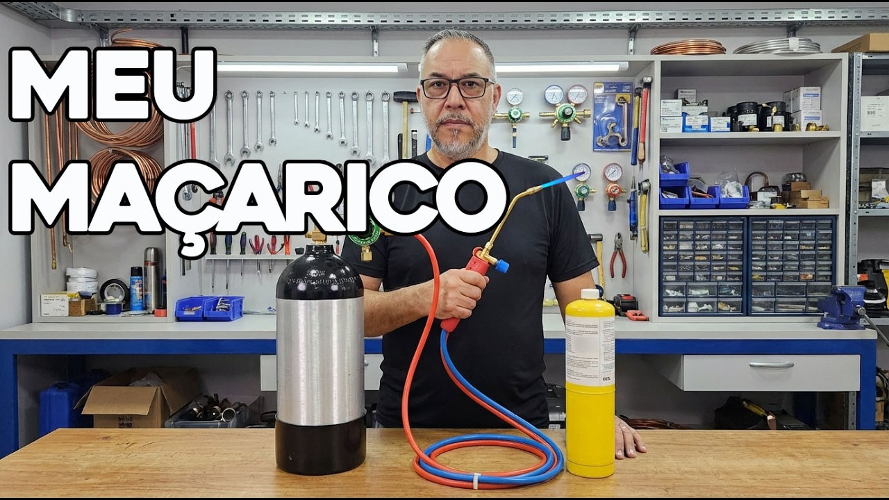 ❄️🔧O Melhor Maçarico Para Trabalhar com Refrigeração!