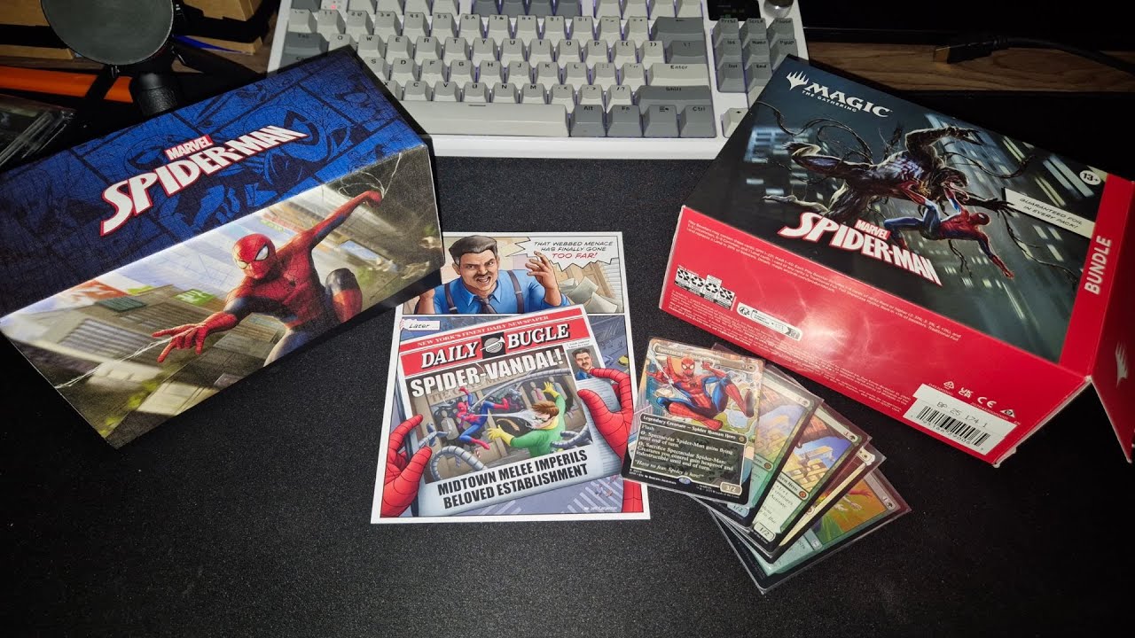 Unboxing do Bundle de Spider-Man de Magic: The Gathering