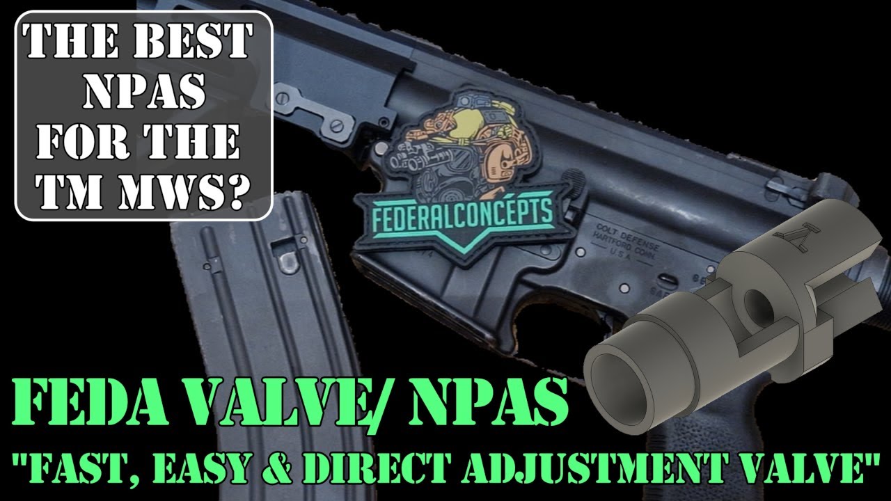 The best NPAS for the TM MWS? | Federal Concepts FEDA Valve/ NPAS (Gen 2) | Installation & Test