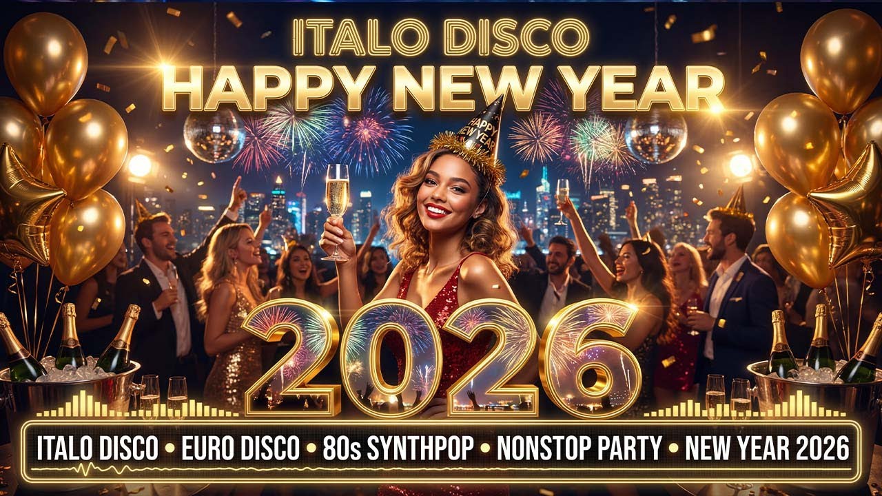 Italo Disco New Year 2026 💔 80s Synthpop Dreams Nonstop  Midnight Without You