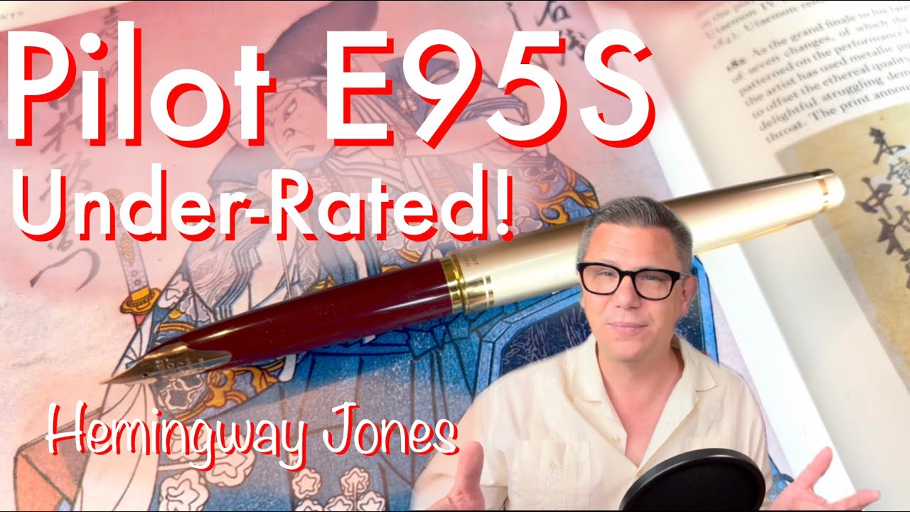 Обзор перьевой ручки Pilot E95S!