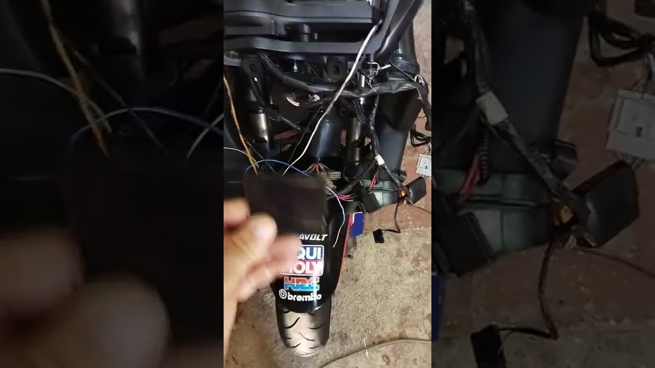 sensor inclinación proyecto CBR 600 f4i circuito