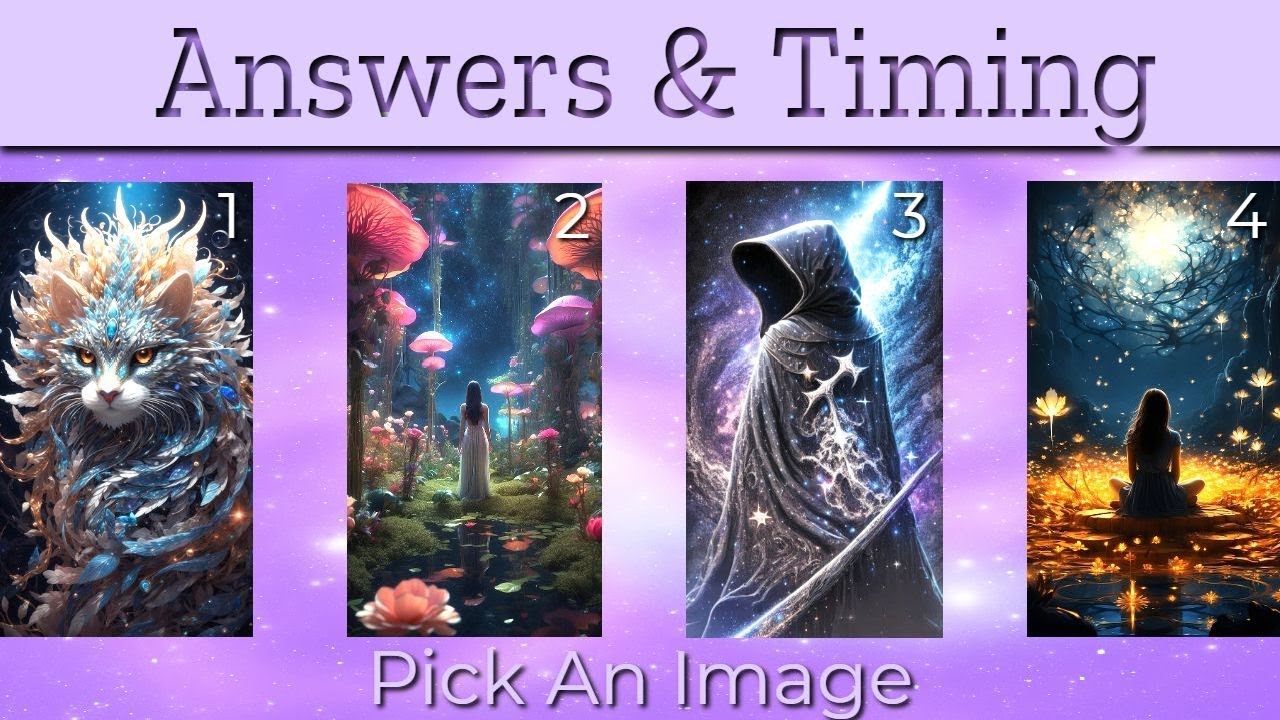 ⏰Answers & Timing | Messages Pick An Image
