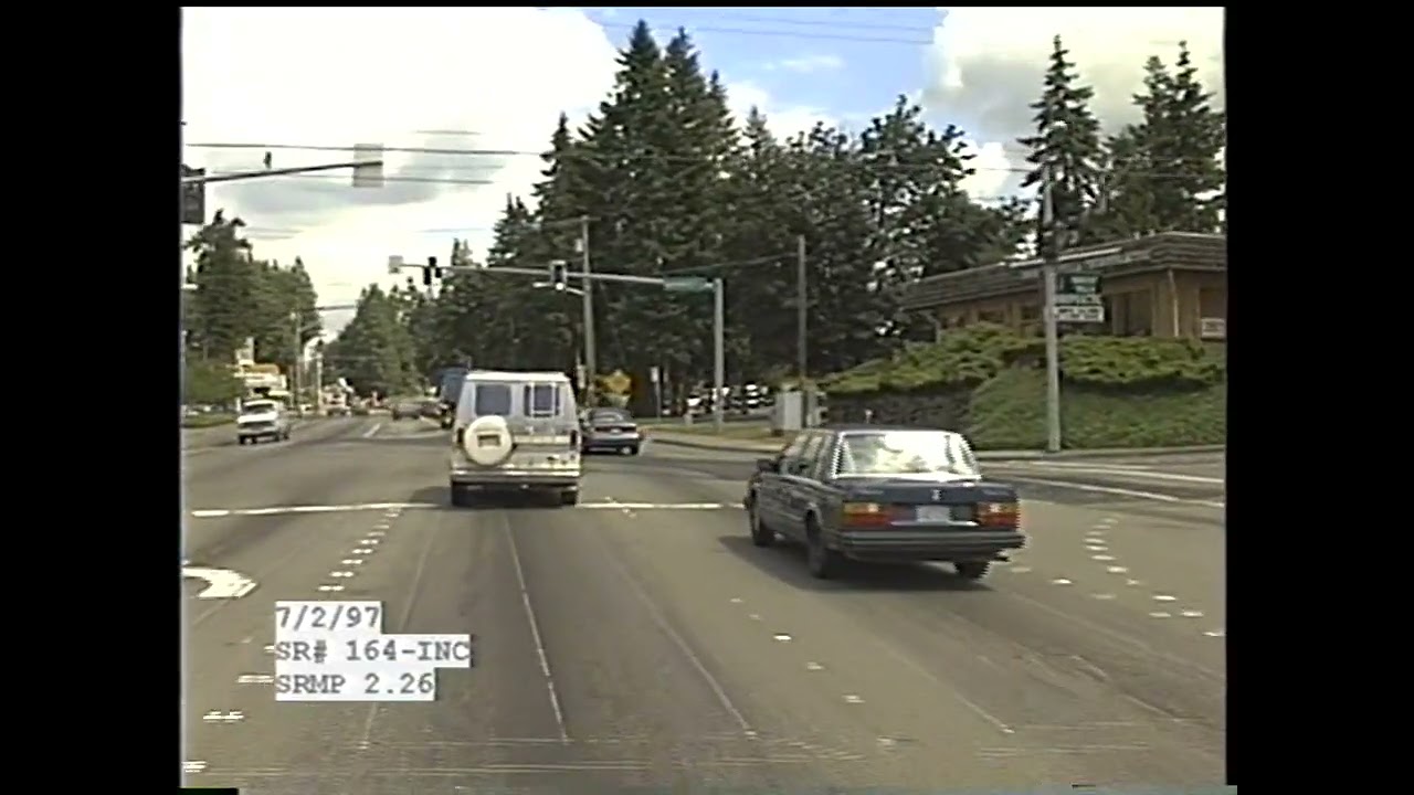 Driving On WA SR-164 East In 1997 (Auburn, Enumclaw)
