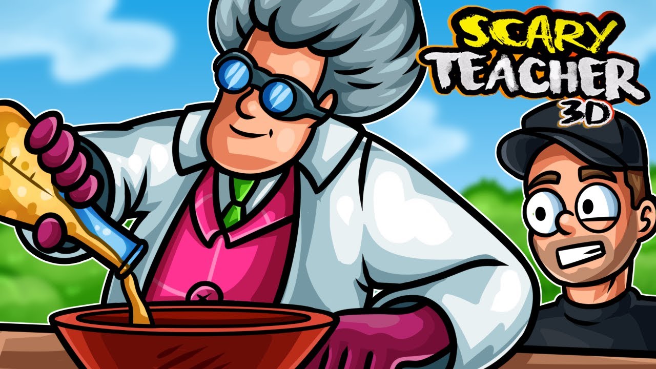 ZLÁ UČITELKA A ŠÍLENÝ EXPERIMENT! (Scary Teacher 3D)