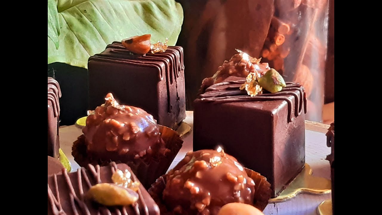 gâteaux prestiges Ferrero Rocher & cubes chocolat