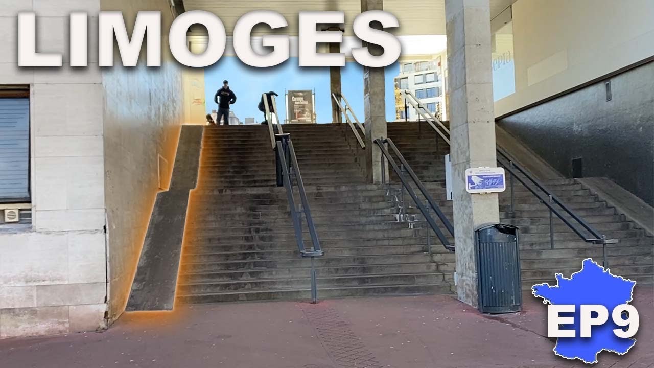 Tour de France La Skateosphere | Episode 09 Street/Skatepark Limoges