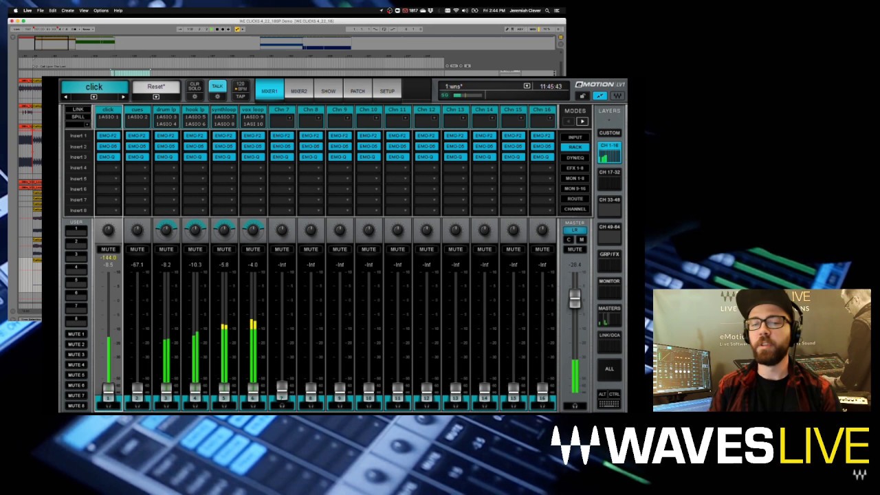 How to Stream Multiple Channels from Ableton to Waves LV1