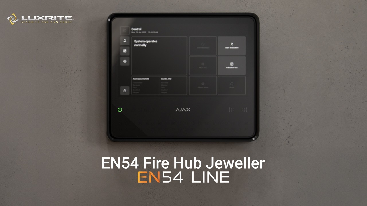 Ajax EN54: Wireless Commercial Fire Detection for Professional Installers