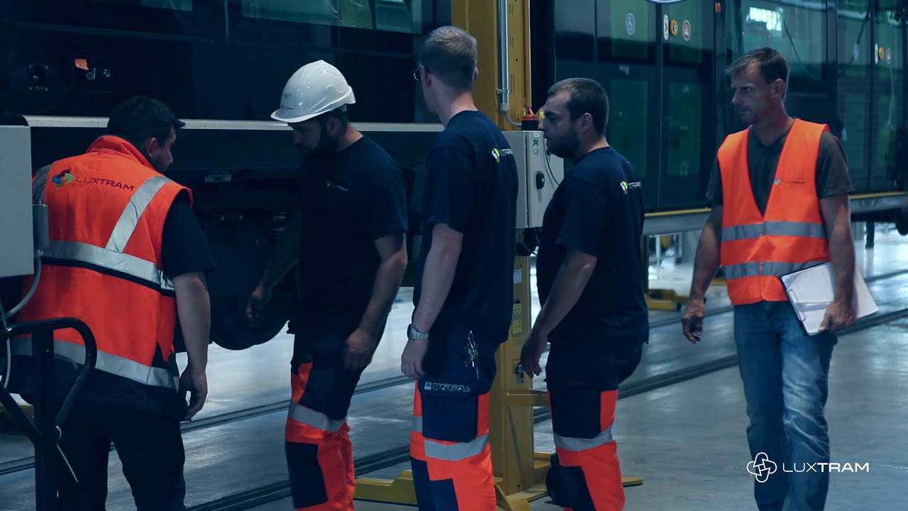 Luxtram | Luxtram et ses infrastructures au "neien Tramsschapp"