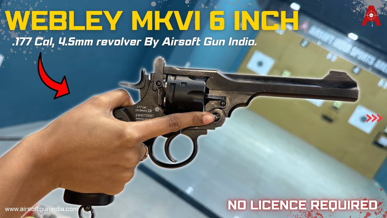 Testing WEBLEY MKVI 6