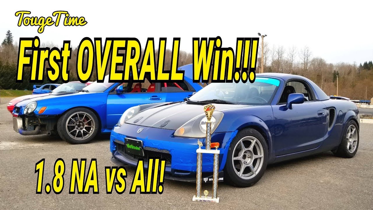 The 2ZZ MR-S Wins 1st/88 Overall! Open Class Autox!