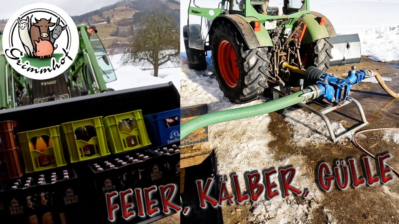 FarmVLOG#368 - Güllepumpe, Jungviehaufzucht und Richtfest