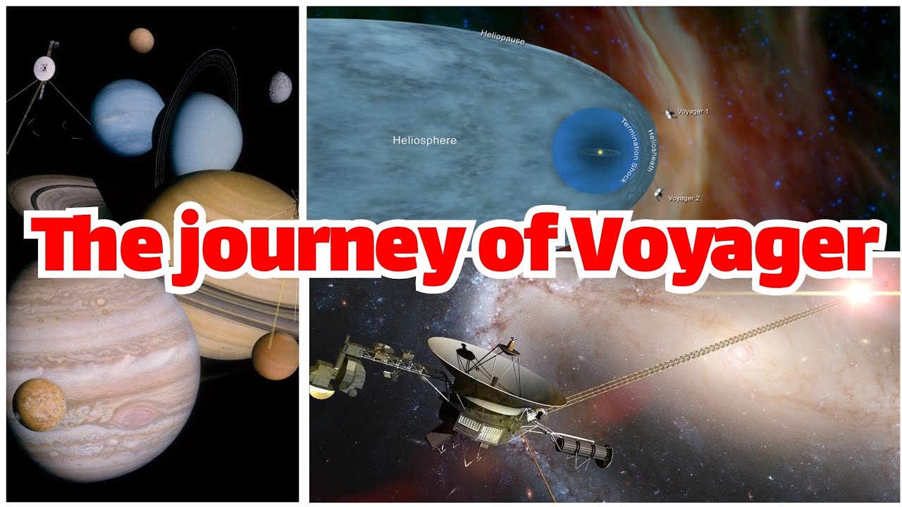 Journey Across the Solar System Through the Eyes of the Voyager Probes | Space Documentary |4k video
