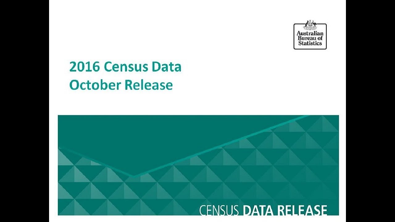 October release Census Data Seminar - Canberra