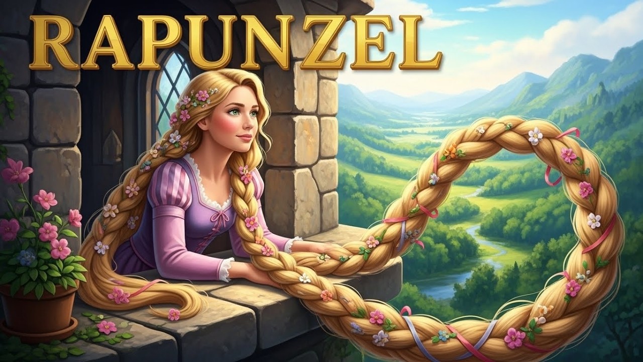 Rapunzel - The Magic of the Golden Hair | urdu Fairy tales  | Hindi Fairy Tales | 