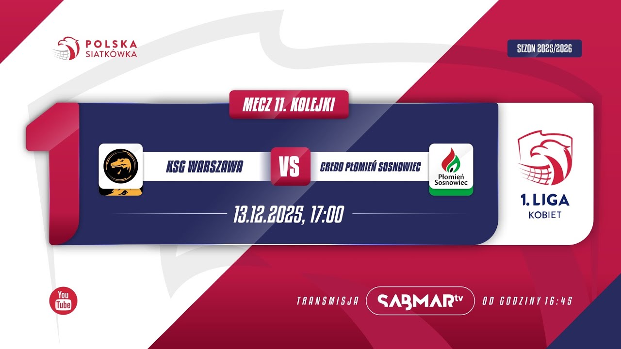1. Liga Kobiet: KSG Warszawa - Credo Płomień Sosnowiec