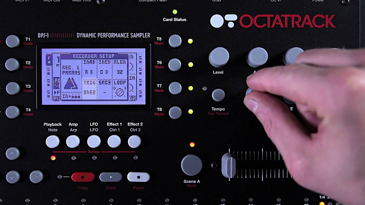 Octatrack Know-How — Урок №3: Ручное сэмплирование