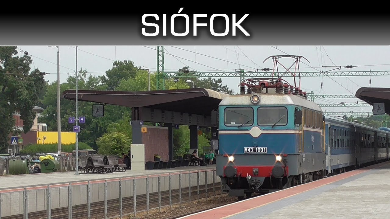 Vonatok Siófokon 2019/ Trains in Siófok 2019