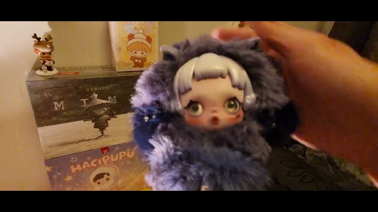 Unboxing Skull Panda You Found Me. Fuzzy and cozy Pop Bean. Skull Panda Kuromi collab 