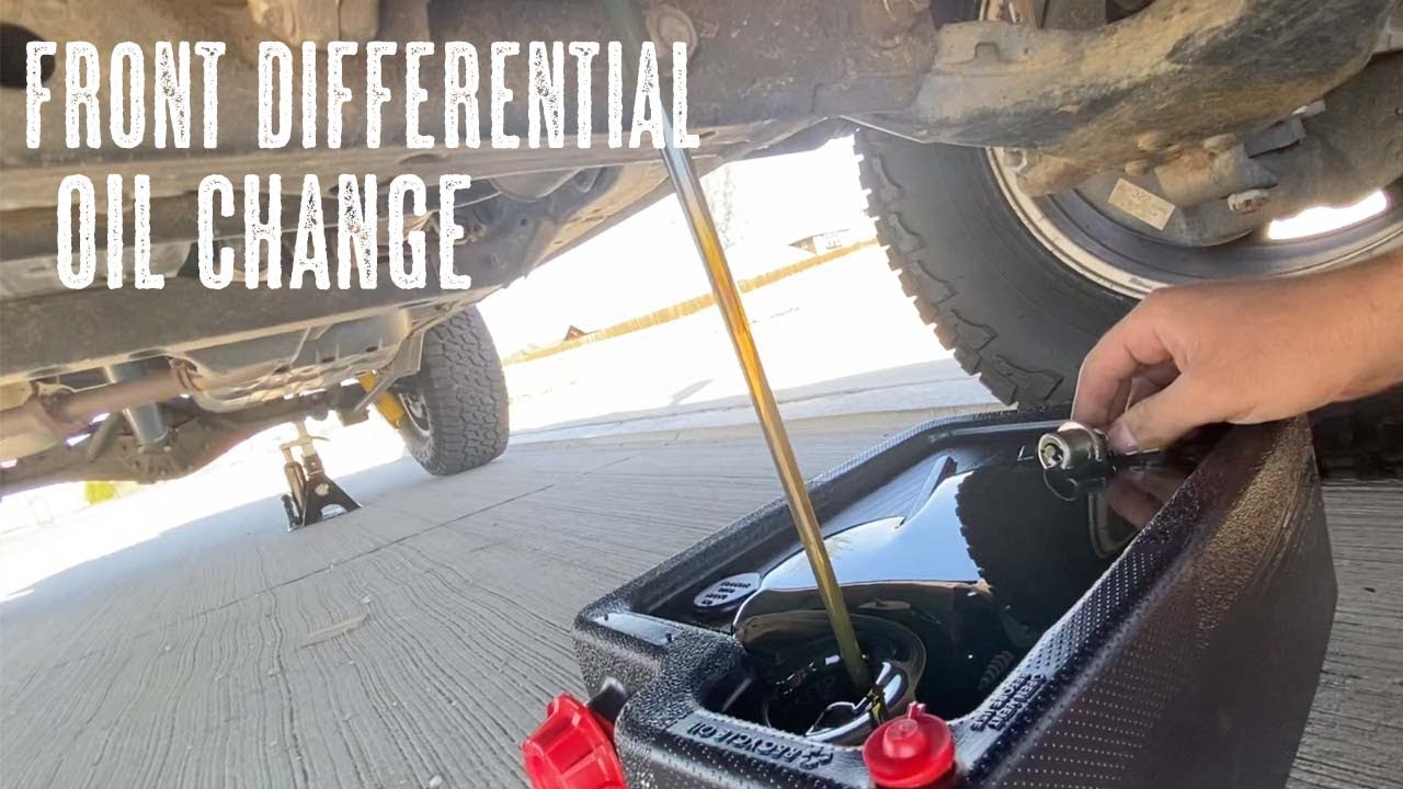 Front Differential Oil Change  |  Gen 1 Toyota Sequoia / Tundra