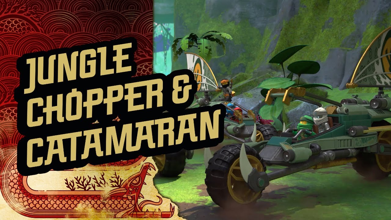 Ninjago S3 | Jungle Chopper & Catamaran | The Island