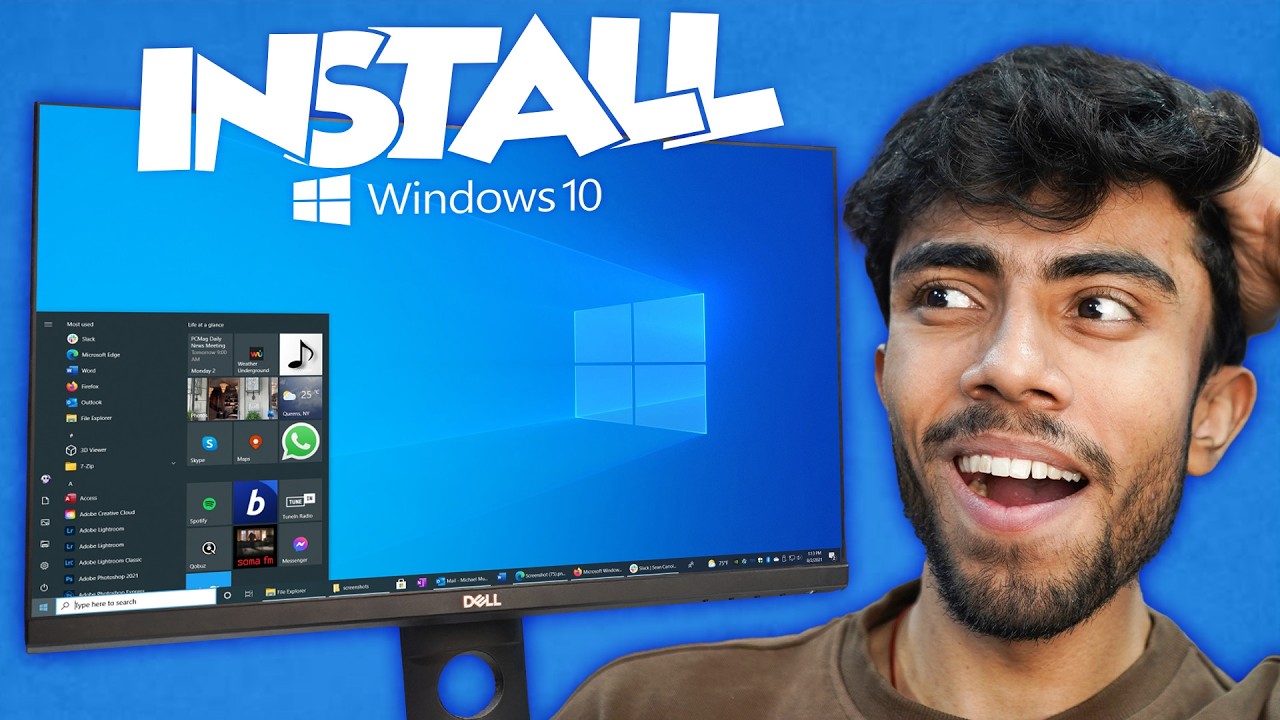 Windows 10 - Download & Install in 2025! 🔥Every New Features and Setting 🤩 Step By Step