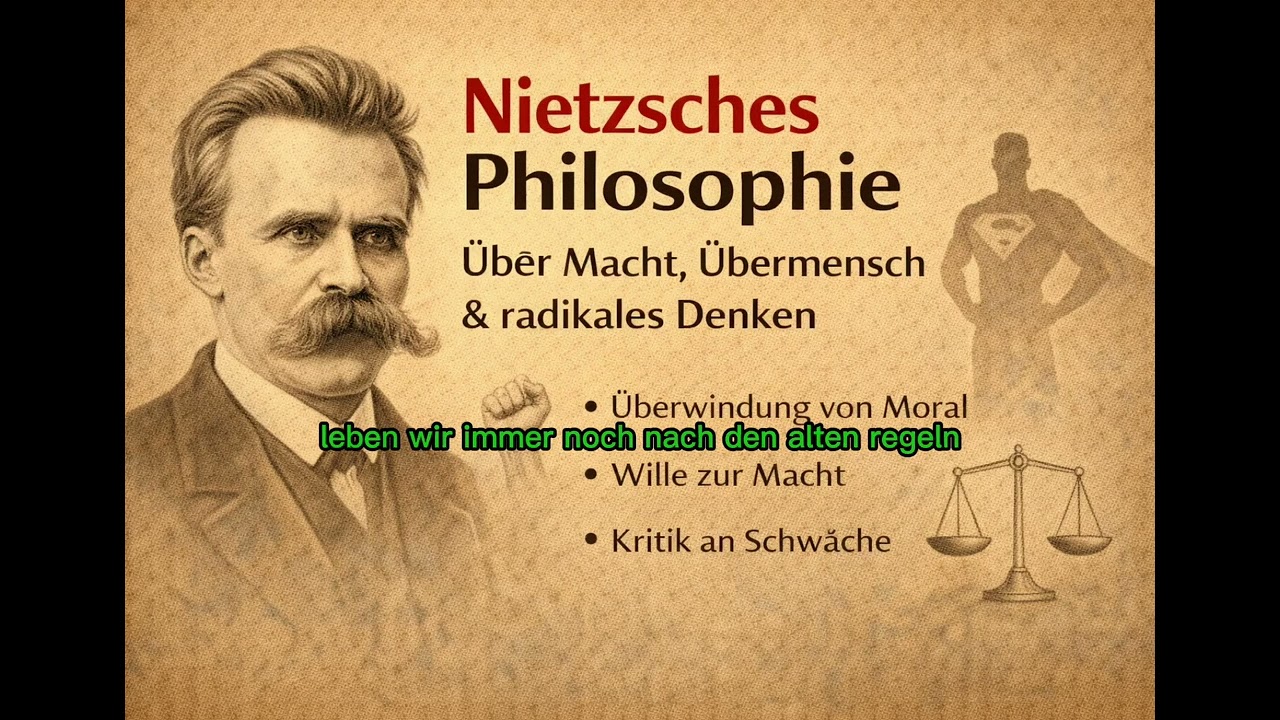 Nietzsche erklärt – Macht, Moral und der Übermensch
