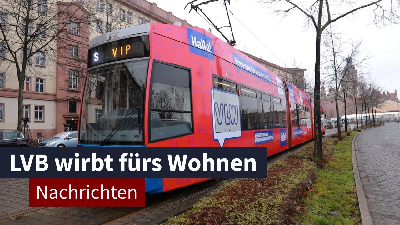 Wohnungsgenossenschaft VLW  und LVB kooperieren I LZ TV Nachrichten