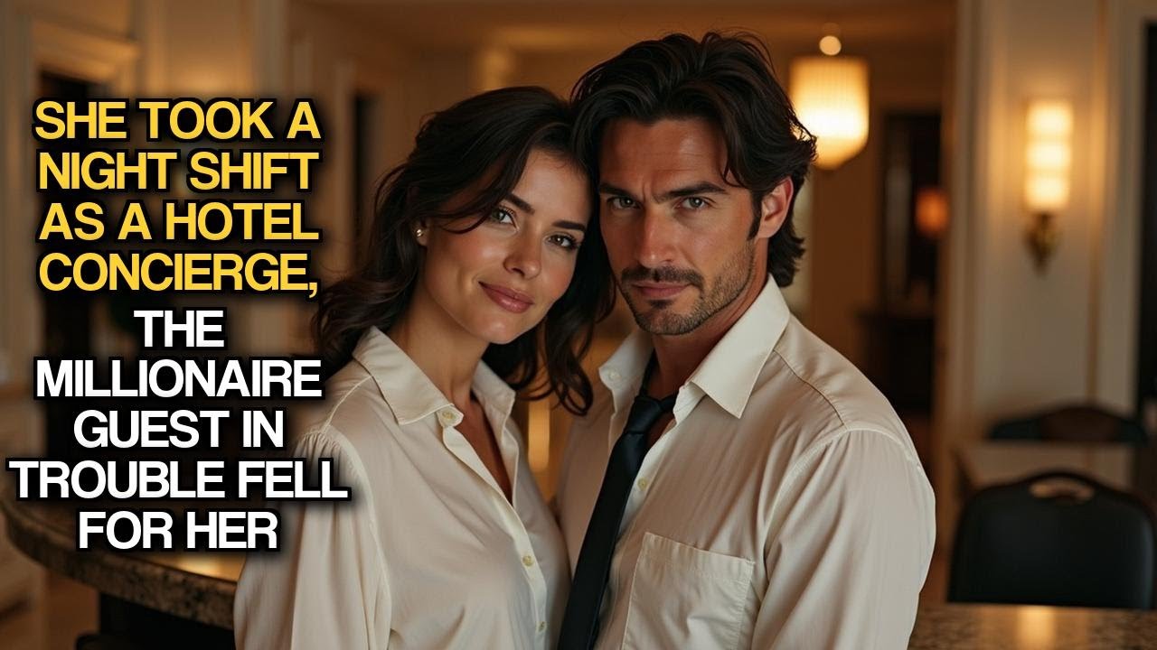 She Took a Night Shift as a Hotel Concierge, the Millionaire Guest in Trouble Fell for Her
