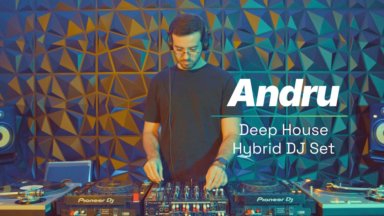 Andru | Deep House DJ Set 2026 | Live from Cancun, Mexico | ZIBEL Studio