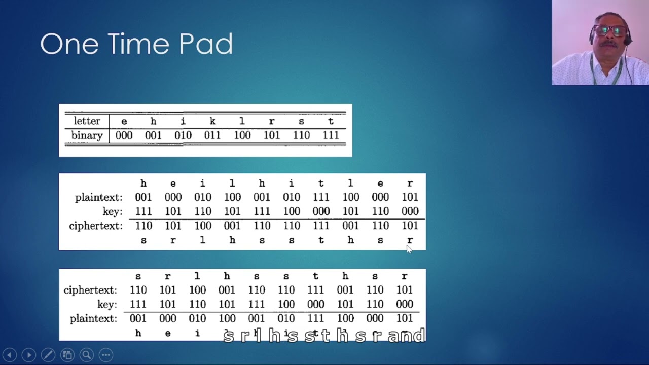 BIS703 5 - One Time Pad Cypher