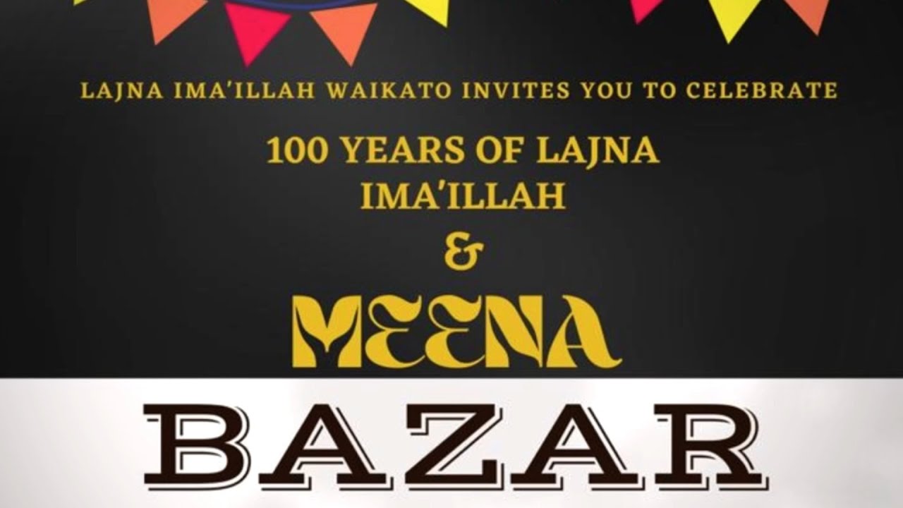 Lajna Meena Bazaar held in New Zealand