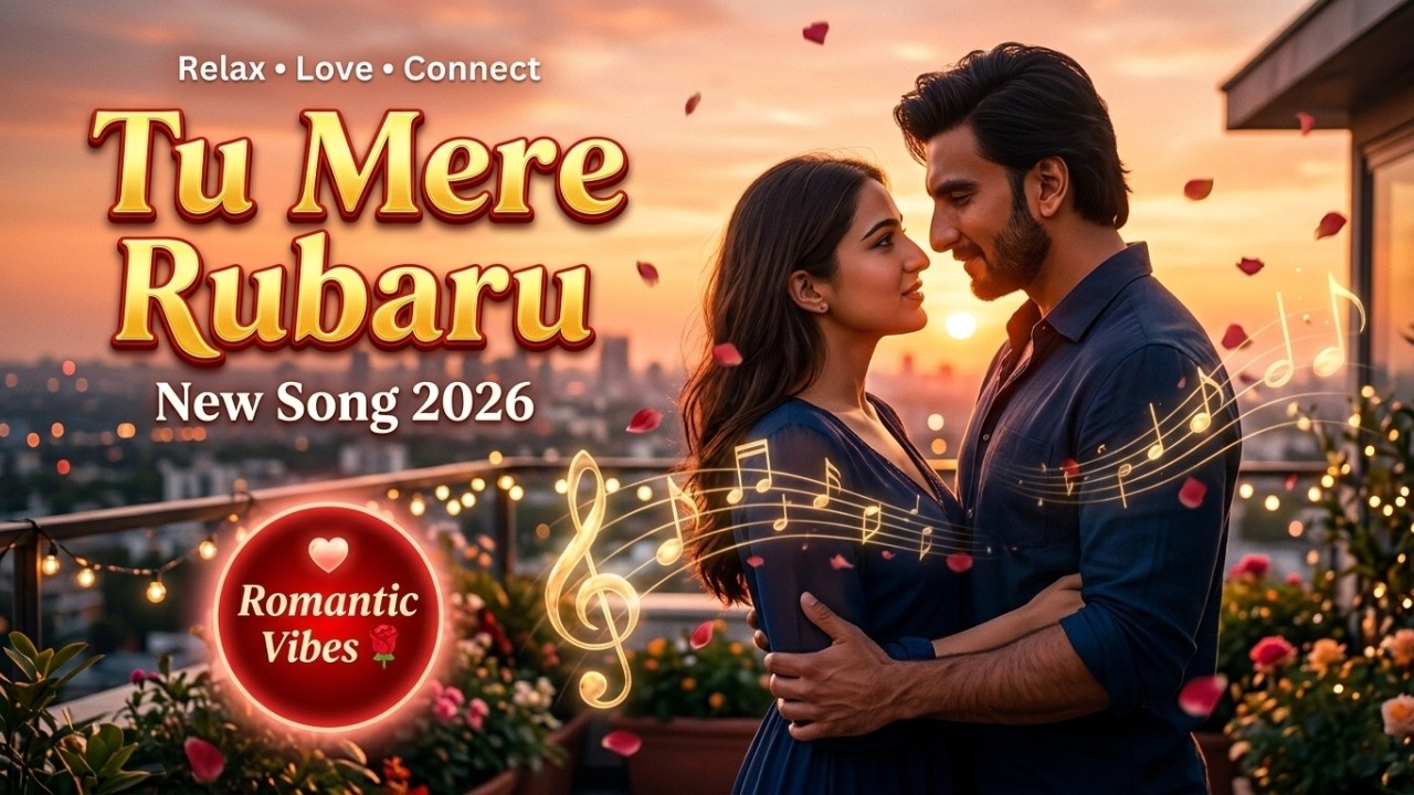 Enjoy the latest Hindi romantic song of 2026, “Tu Mere Rubaru”, featuring Ranveer Singh