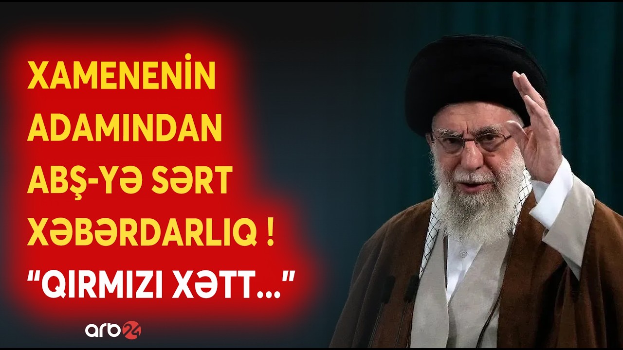TƏCİLİ! İrandan ABŞ-yə CAVAB GECİKMƏDİ: Xamenenin adamı 