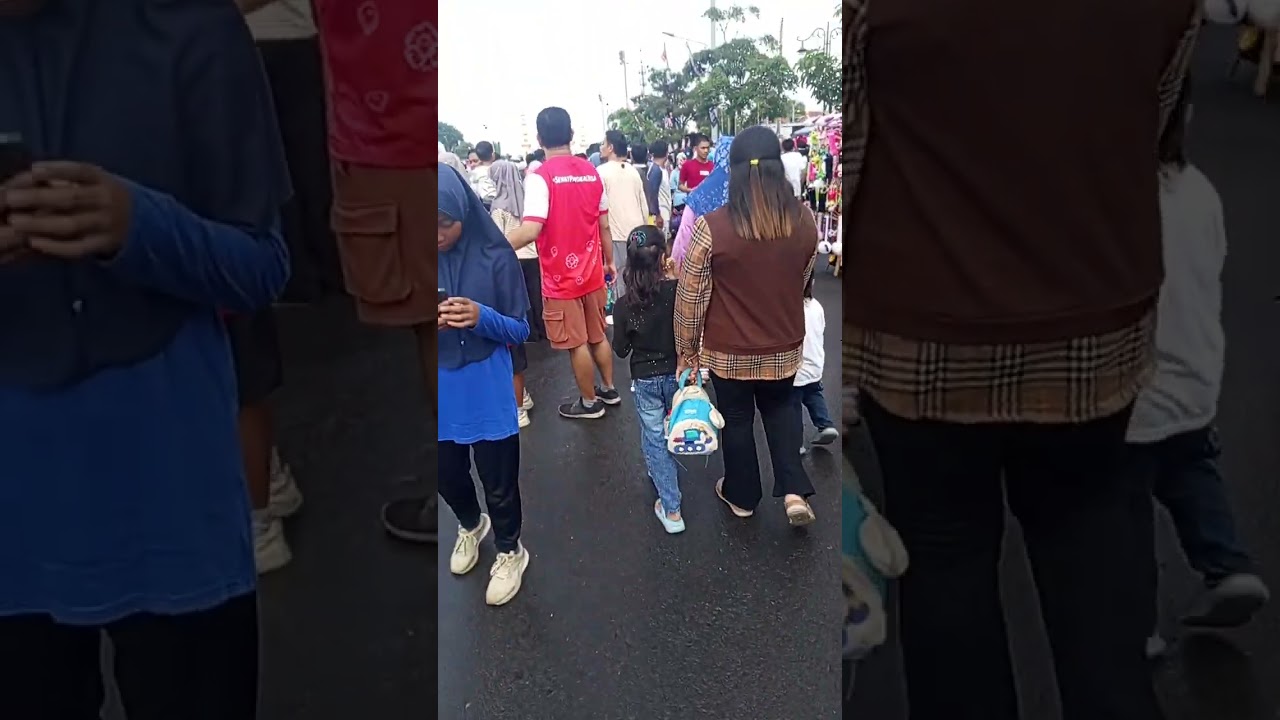 Kunjungan bapa Joko Widodo dan mas kai sang pangarep ke kota Tegal Jawa Tengah 
