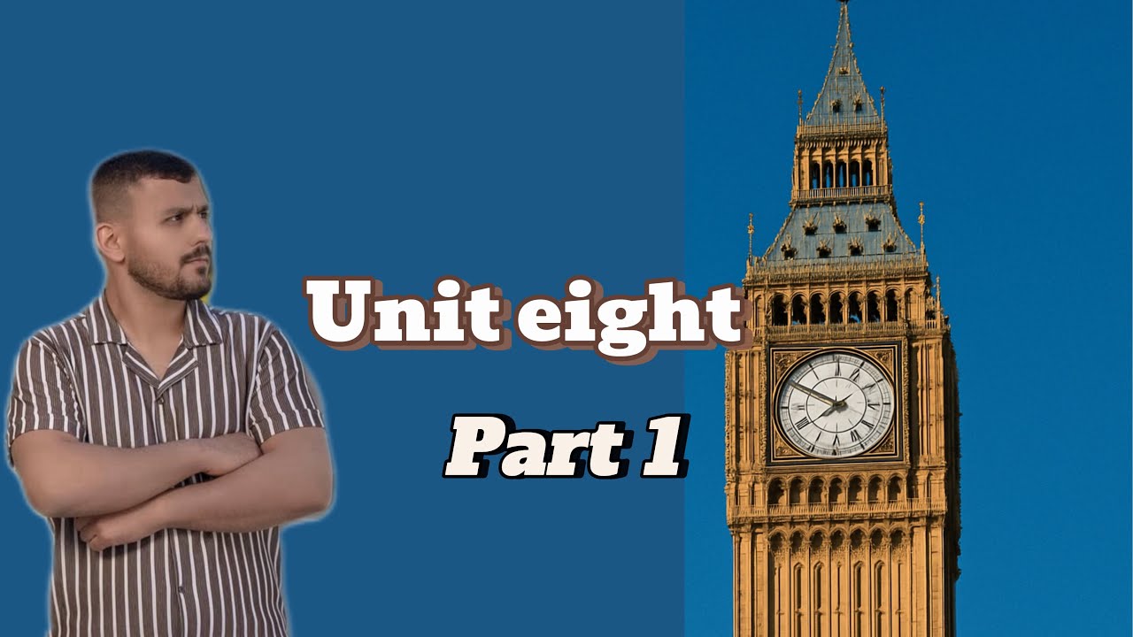 اللغة الإنگليزية الصف الثاني المتوسط Unit eight \part 1