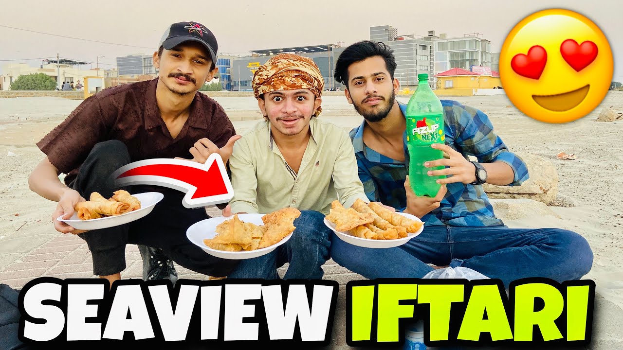 Aj Seaview Par Iftari Ki 😍 Muzamil Chemo Vlogs