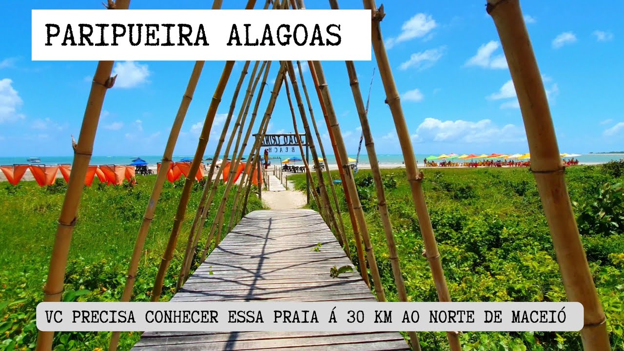 Como é a orla e a Praia de Paripueira - AL . Dicas de Bares, restaurantes e muito mais 🏖🏖