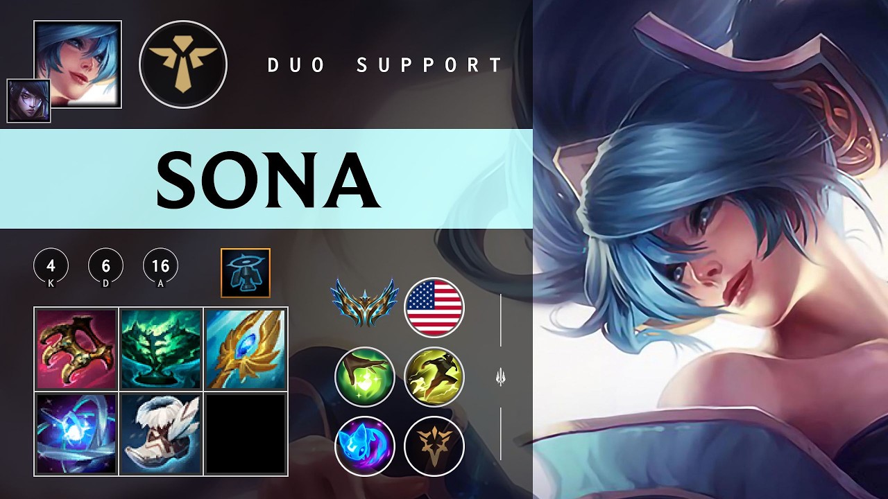 Sona Support vs Bard - NA Challenger Patch 26.04