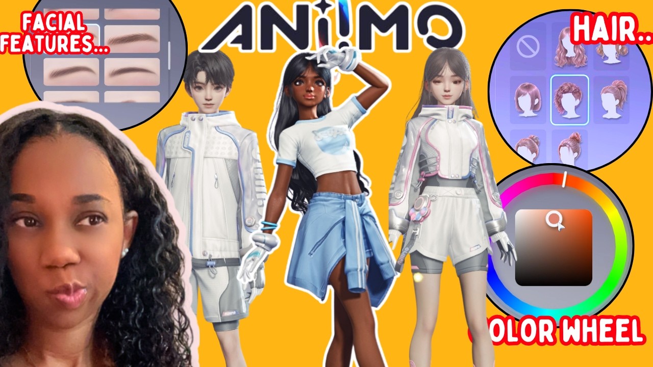 Is Aniimo Black Girl Friendly?! | HONEST Character Creation Review!