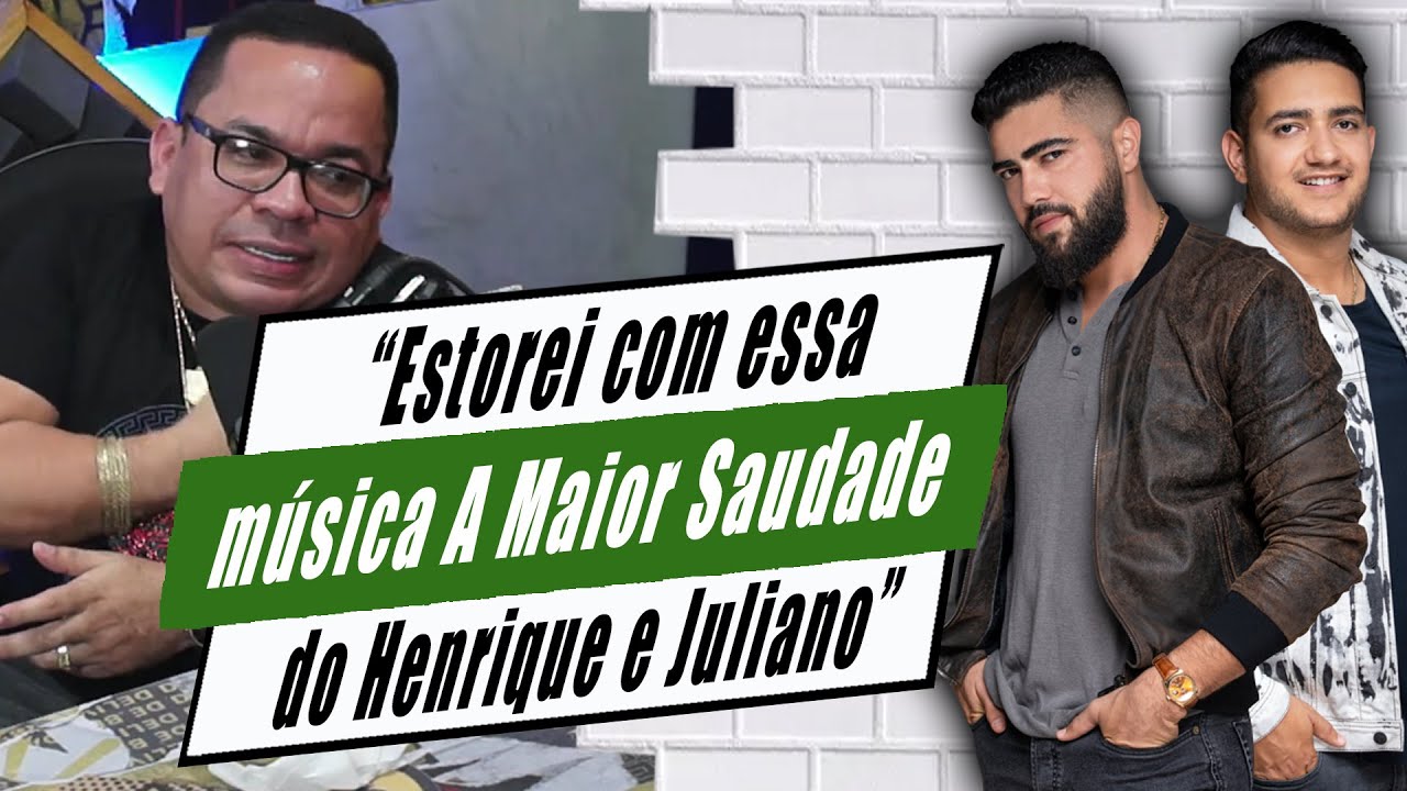 A Maior Saudade de Henrique e Juliano com Chicão dos Teclados.