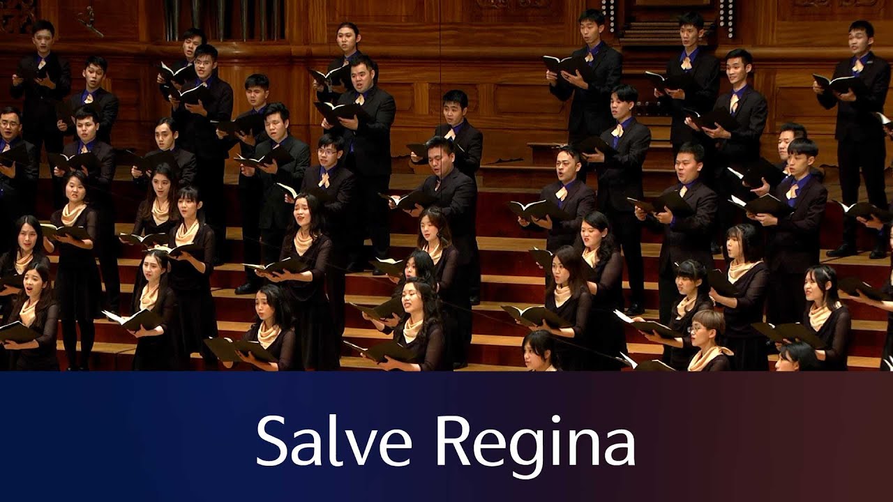 Salve Regina 萬福聖母  (Francis Poulenc) - National Taiwan University Chorus