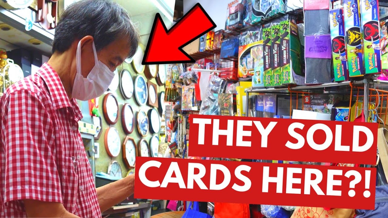 Exploring The WEIRDEST Places That Sell Pokemon Cards!