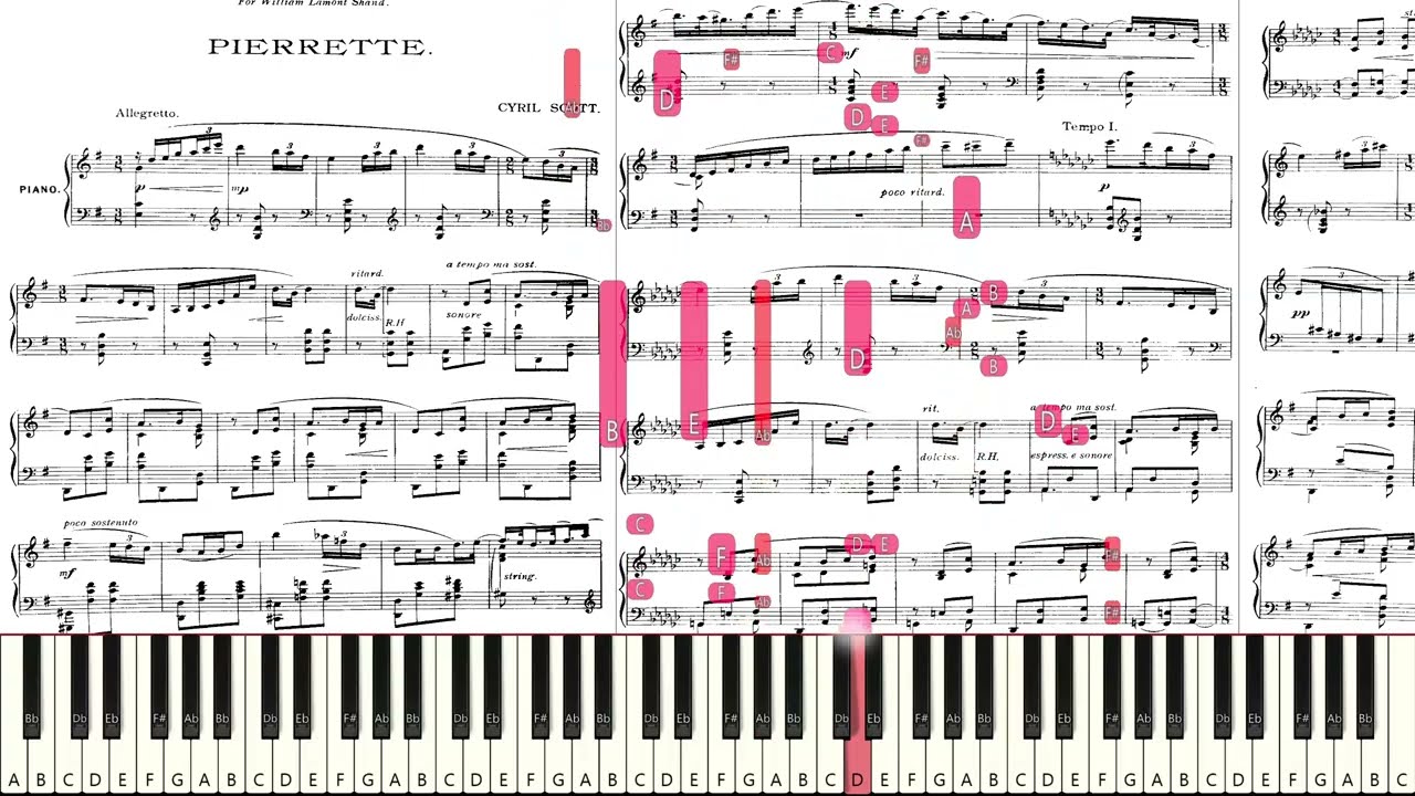 Cyril Scott: Pierrette [Sight-read]
