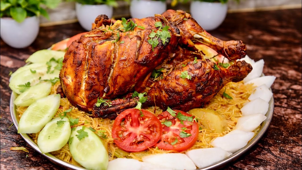 Restaurant Style Chicken Mandi | Juicy Smoky Chicken Mandi Recipe | Food Lab Trails