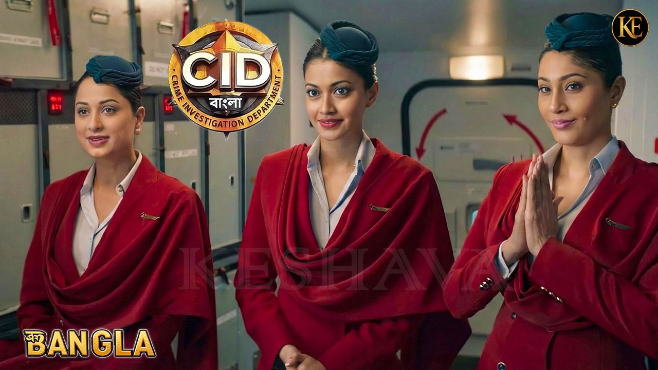 কেবিন ক্রুর বেশে শ্রেয়া, পূর্বী এবং তারিকা মুজরিমকে ধরল || CID BANGLA || NEW EPISODE 2026