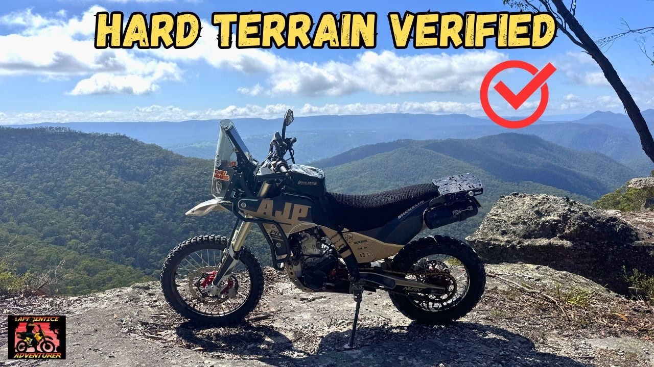 AJP PR7 Torture Test || Confidence Inspiring Motorbike