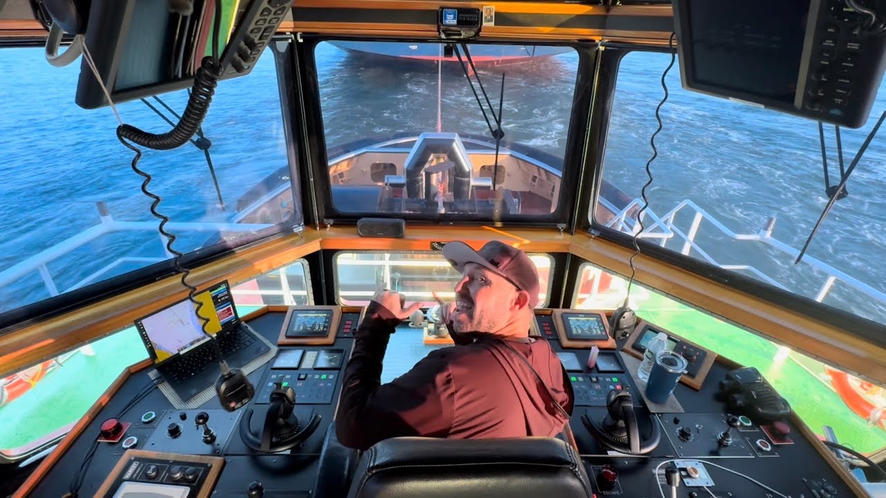 Tethering to Howland Hook 10-22-24