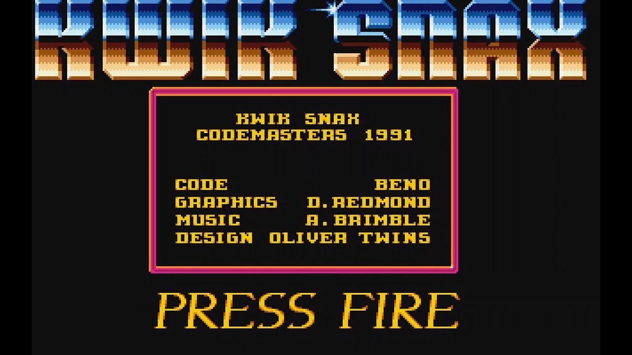 Atari ST Longplay [005] Kwik Snax